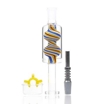 Glass Freeze Swirl Nectar Collector Kit