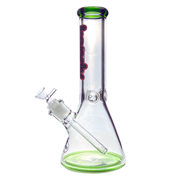 12" KANDY GLASS BEAKER WATER PIPE