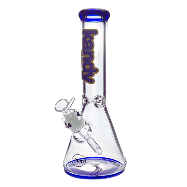 12" KANDY GLASS BEAKER WATER PIPE