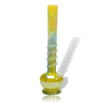 Soft Glass Narrow Spiral Water Pipe
