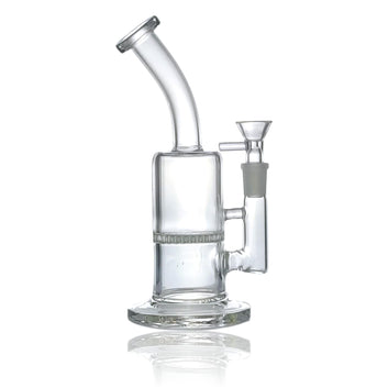 Crystal Glass Bend Neck Water Pipe