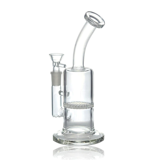 Crystal Glass Bend Neck Water Pipe