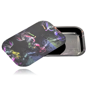 3D HOLOGRAPHIC ROLLING TRAY WITH MAGNETIC LID