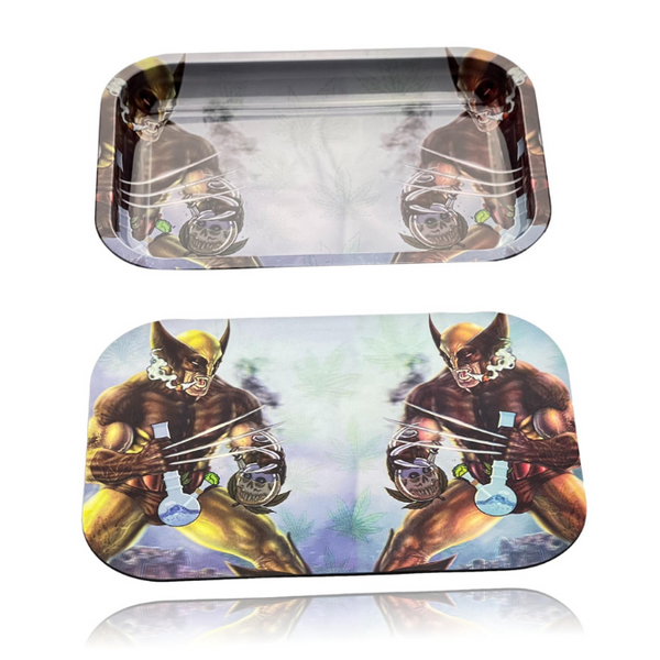 3D HOLOGRAPHIC ROLLING TRAY WITH MAGNETIC LID