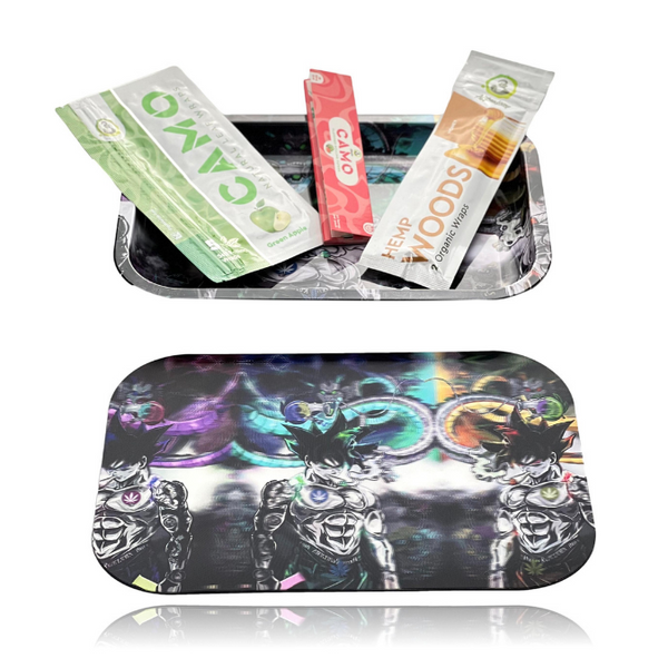 3D HOLOGRAPHIC ROLLING TRAY WITH MAGNETIC LID