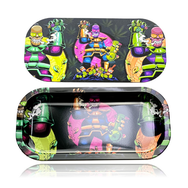 3D HOLOGRAPHIC ROLLING TRAY WITH MAGNETIC LID