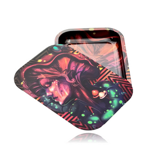 3D HOLOGRAPHIC ROLLING TRAY WITH MAGNETIC LID