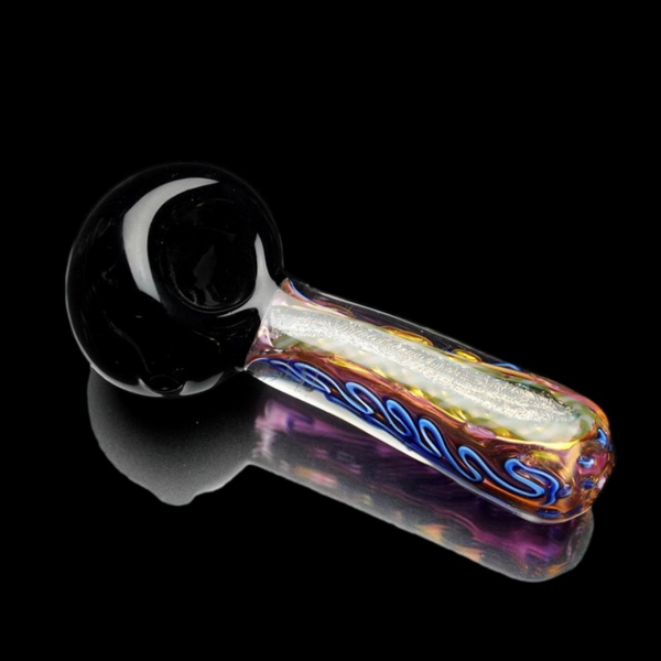 5" Heavy Glass Hand Pipe, a robust and dependable smoking companion designed for the serious smoker. Crafted with durability and functionality in mind, this hand pipe is built to last.