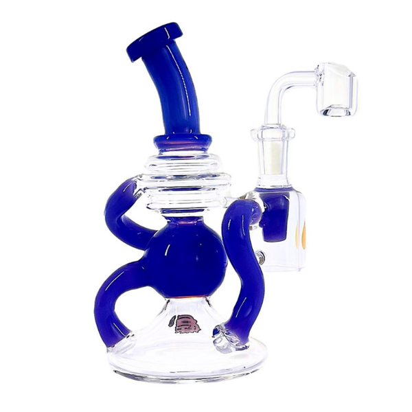 7" CRYSTAL GLASS MIGHTY RECYCLER DAB RIG
