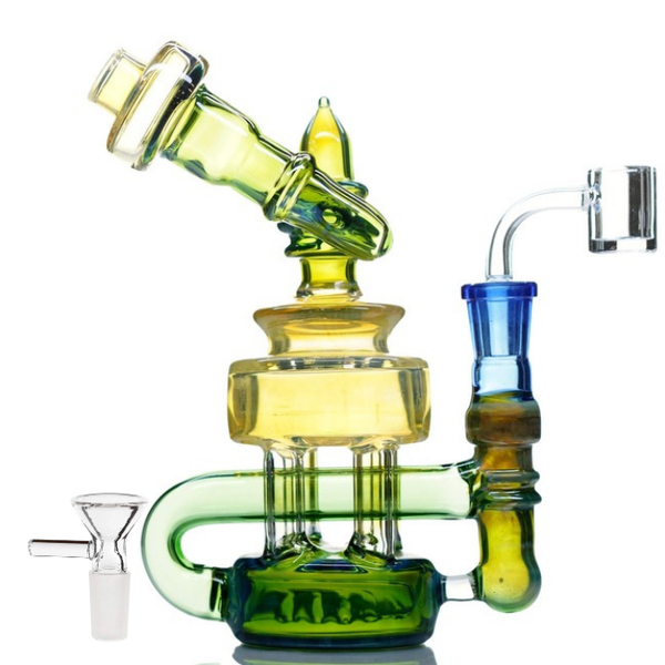 7" FOLKS SPACE FUMED DAB RIG