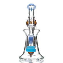 Load image into Gallery viewer, Crystal Glass Dab Rig With Reclaimer
