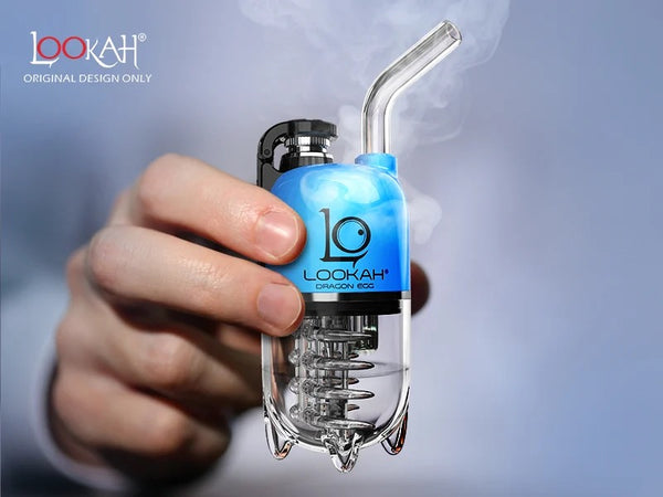 Introducing the LOOKAH Dragon Egg, a portable dab e-rig that takes your vaping experience to the next level. With its unique bottom bubbler design, compact shape, and special wax quartz coils, it offers unmatched convenience and performance