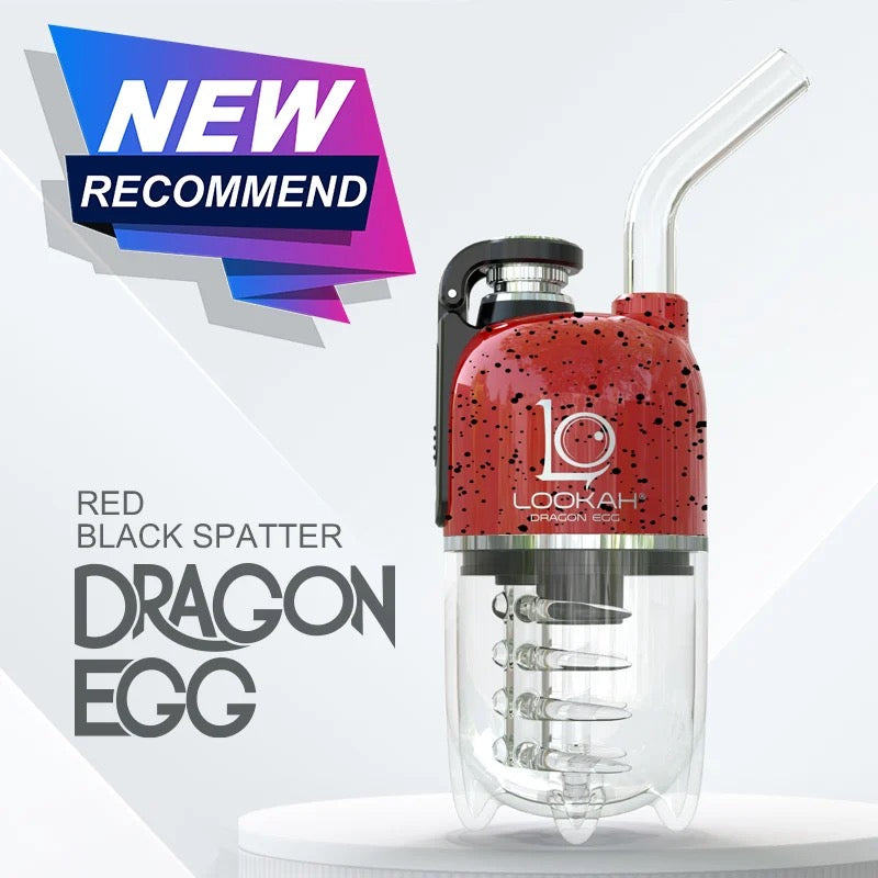 Introducing the LOOKAH Dragon Egg, a portable dab e-rig that takes your vaping experience to the next level. With its unique bottom bubbler design, compact shape, and special wax quartz coils, it offers unmatched convenience and performance