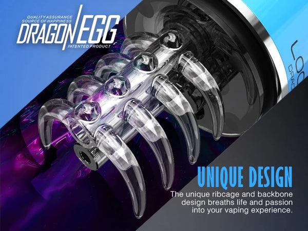 Introducing the LOOKAH Dragon Egg, a portable dab e-rig that takes your vaping experience to the next level. With its unique bottom bubbler design, compact shape, and special wax quartz coils, it offers unmatched convenience and performance