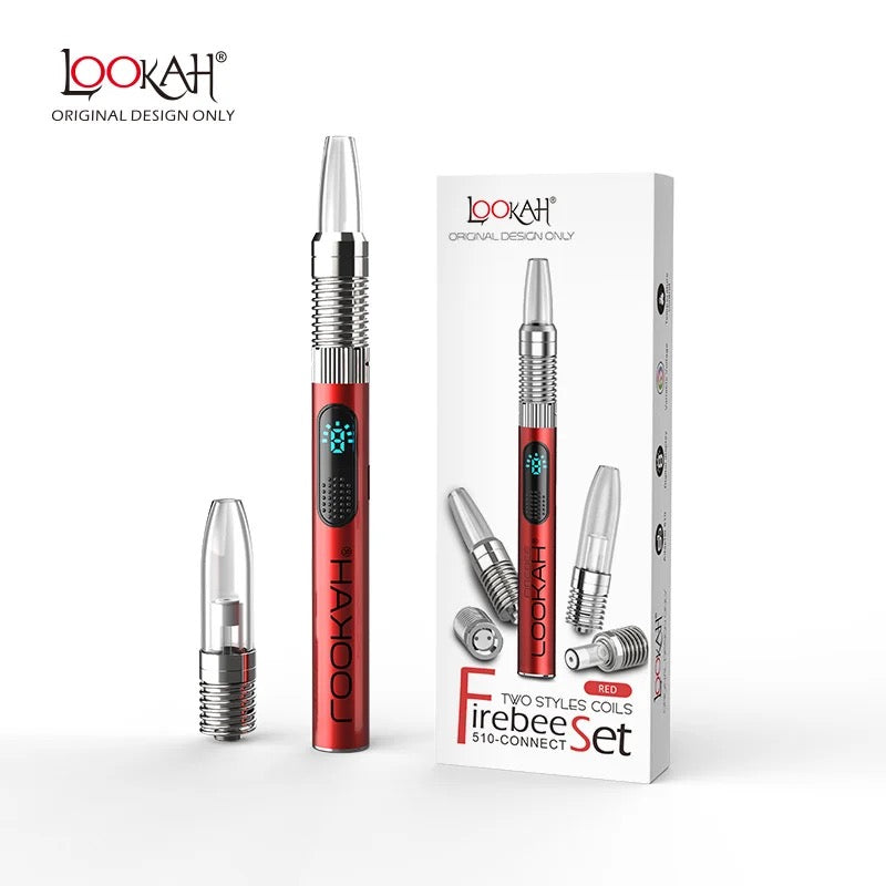 Introducing the Firebee 510 Vape Pen Kit, your ultimate vaping solution for both oil cartridges and wax concentrates!