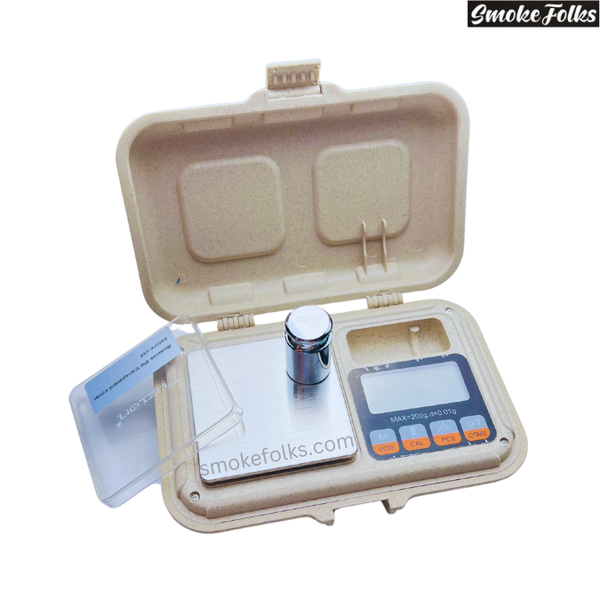 Fuzion BIO 200g x 0.01g Professional Digital Scale front side image of the scale 