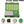 Fuzion BX-1000 Professional Digital Scale green color showing all details image 