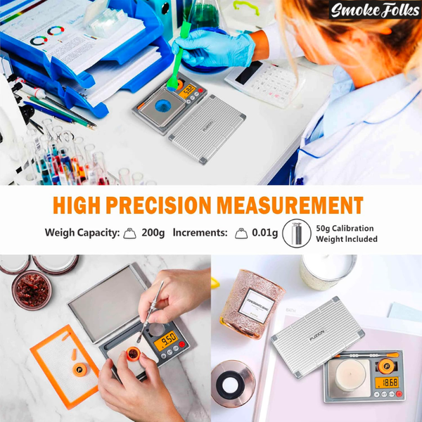 Fuzion Hive 200g x 0.01g Professional Digital Scale factory image showing all details of the scale image 