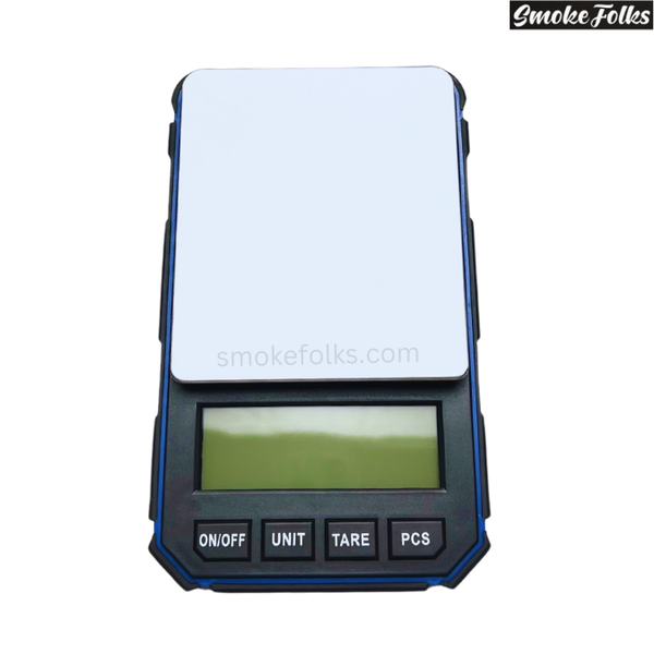 Fuzion MAX-200 Professional Digital Scale blue color front side image 