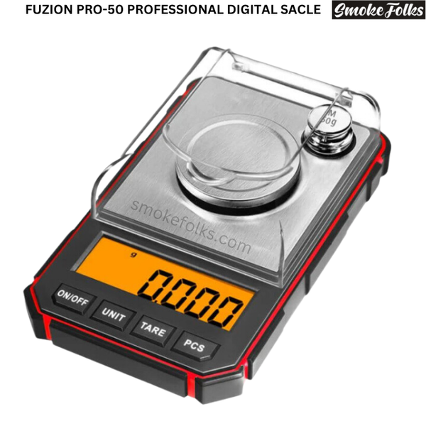 Fuzion PRO-50 X 0.001G Professional Digital Scale red color main image 