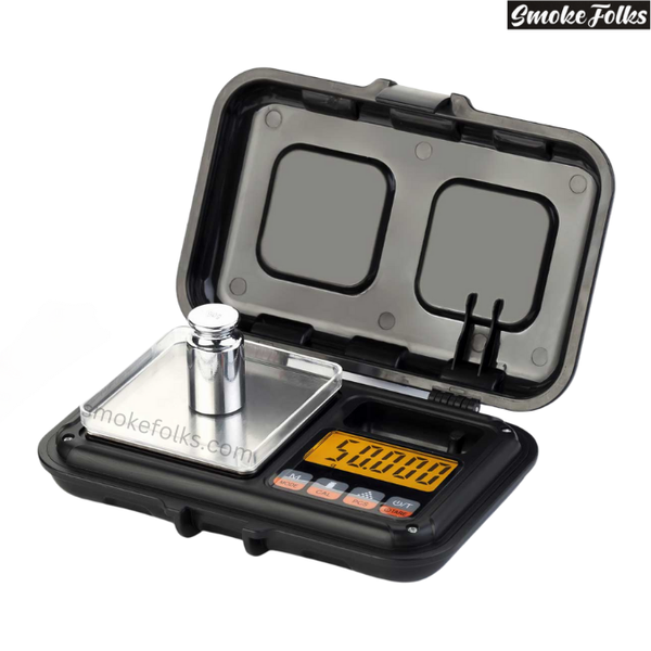 Fuzion Tank T-200 x 0.01g Professional Digital Mini Scale front side image of the scale 