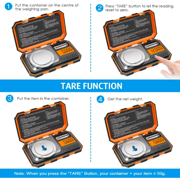 Fuzion UF20H x 0.001g Professional Digital Mini Scale image how to turn on the scale four scale image 