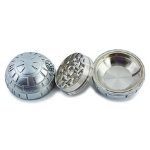 Load image into Gallery viewer, Death Star 3-Piece Magnetic Herb Spice Grinder (1.5&quot;)(38mm) Embark on a cosmic journey with our Death Star 3-Piece Magnetic Herb Spice Grinder. This grinder is more than just a tool; it&#39;s a piece of art inspired by the iconic Death Star. Crafted with precision and Heavy Duty design, this grinder is your ultimate companion for a seamless herb grinding experience.
