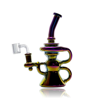 Iridescent Recycler Dab Rigs