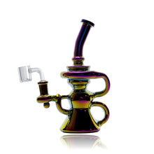 Load image into Gallery viewer, Iridescent Recycler Dab Rigs
