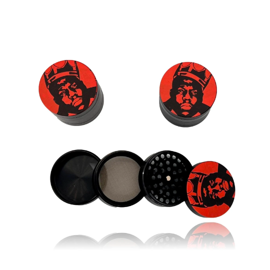Novelty Grinder - Legends 4 piece (2")(50mm) Enter the realm of legends with our Novelty Grinder – a 4-piece masterpiece that combines the magic of storytelling with Heavy Duty grinding performance. Featuring a compact 2-inch (50mm) size, this grinder is designed for those who seek the perfect grind in every tale.