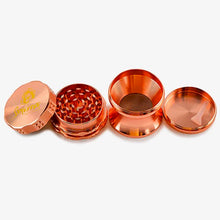 Cargar imagen en el visor de la galería, Shredder - Rose Curvy Grinder (2&quot;)(50mm) Indulge in the art of herb grinding with the Shredder - Rose Curvy Grinder. This 4-piece masterpiece, featuring a robust Heavy Duty build and a stylish 50mm size, is designed to elevate your herb preparation experience with elegance and precision.
