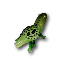 Load image into Gallery viewer, Introducing the Frit Lochness Monster Animal Hand Pipe – a legendary piece that combines whimsical design with exceptional functionality. Dive into a smoking experience like no other as you embark on a journey with the mythical Loch Ness Monster in the palm of your hand.

