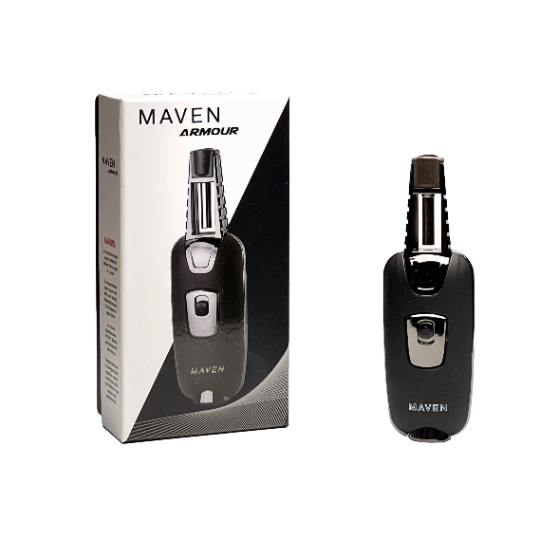 Introducing the Maven Armour Torch – where durability meets sophistication. Safeguarded by three layers of protection and encased in high-quality zinc alloy under a premium metal casing, this torch redefines reliability and style. Elevate your ignition experience with the Maven Armour Torch and enjoy a host of exceptional features: