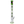 KANDY GLASS STRAIGHT TUBE WATER PIPE GREEN