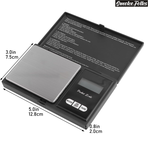 Levels CB-Series 500g x 0.1g Digital Scale open scale image show the measurement of the scale 