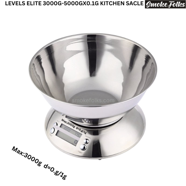 Levels Elite Kitchen 3000g x 0.1g Scale main image of the scale zoom out 