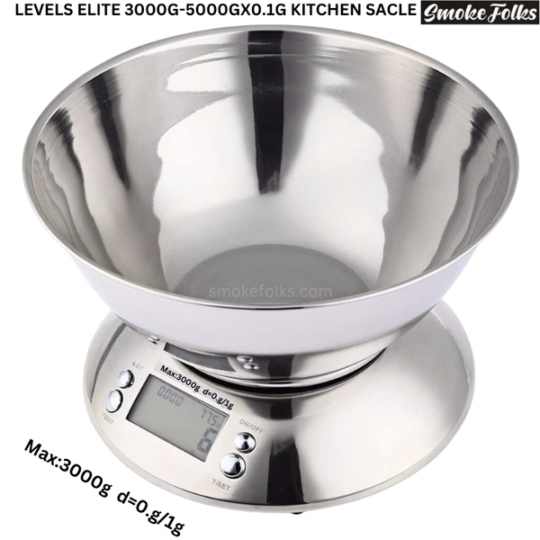 Levels Elite Kitchen 3000g x 0.1g Scale main image of the scale 