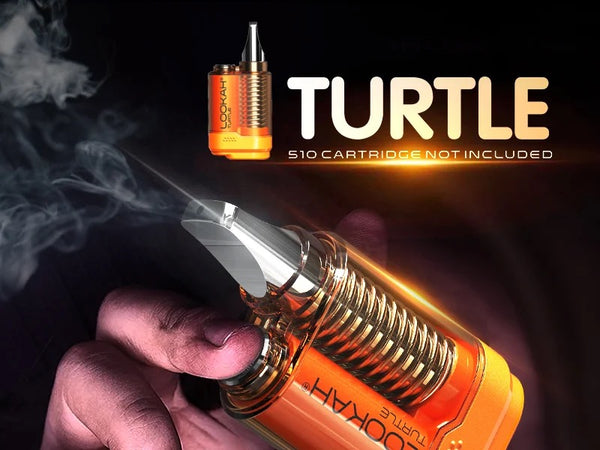 Introducing the LOOKAH Turtle 510 Thread Vape Pen Battery:  Best vape pen battery from Lookah, compatible with most 510