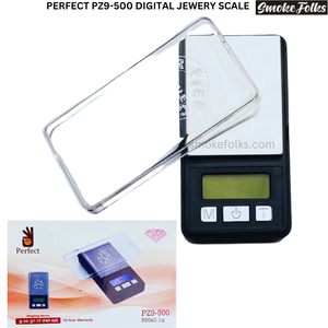 Perfect Digital Jewelry Scale PZ9-500 main image of the scale come with all items 