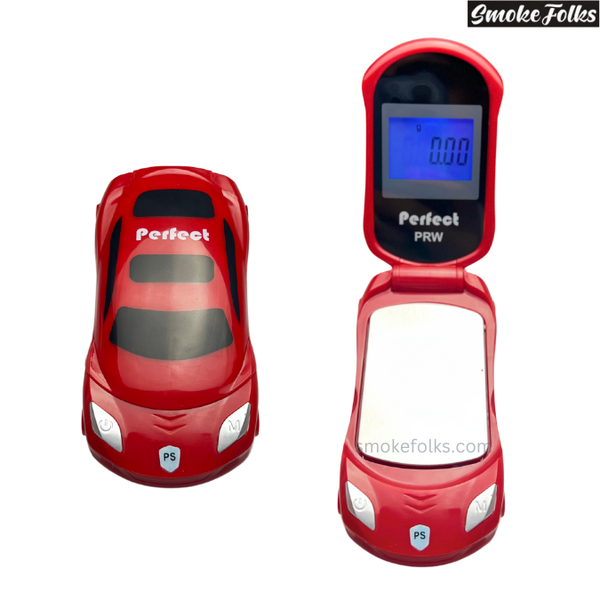 Perfect Racer PRW1-200G Digital Jewelry Scale red color image close and open image 