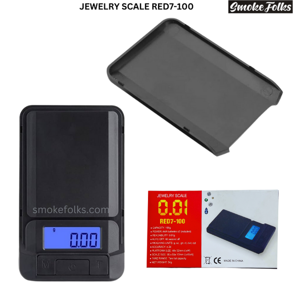 RED 7-100 0.01 JEWELRY SCALE 100