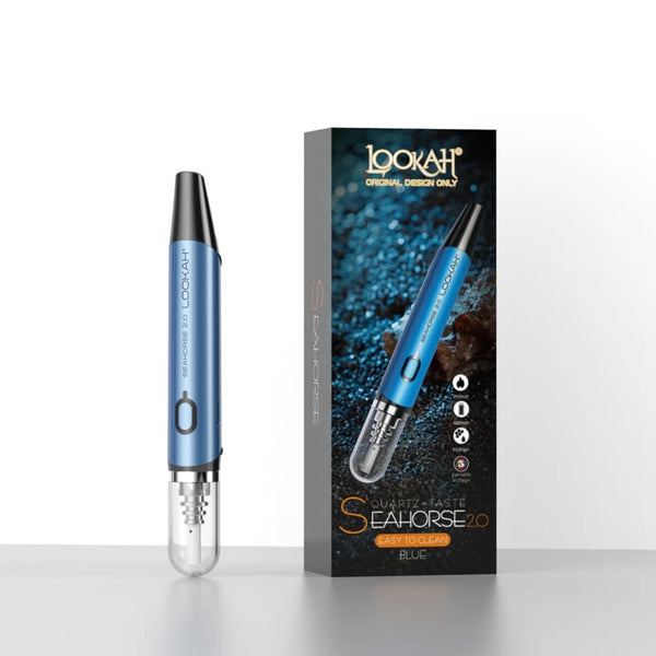 The LOOKAH Seahorse 2.0 Dab Pen Nectar Collector is a portable and versatile tool for on-the-go dabbing.