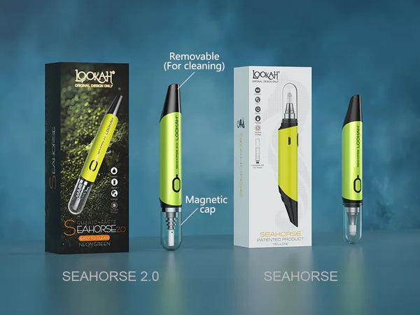 The LOOKAH Seahorse 2.0 Dab Pen Nectar Collector is a portable and versatile tool for on-the-go dabbing.