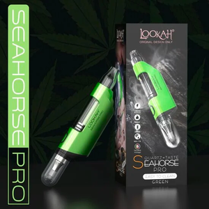 LOOKAH seahorse PRO is the second generation of Seahorse dab pens. It looks like a mini electric nectar collector kit. 