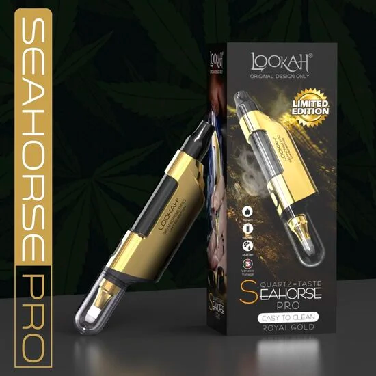 LOOKAH seahorse PRO is the second generation of Seahorse dab pens. It&nbsp;looks&nbsp;like&nbsp;a&nbsp;mini&nbsp;electric nectar collector kit.&nbsp;