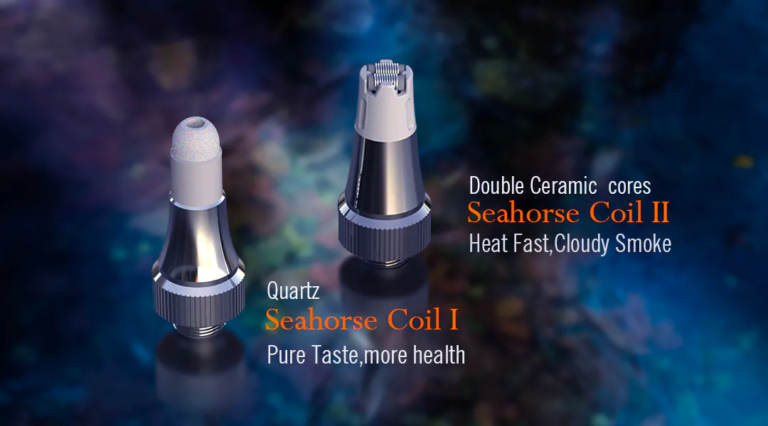 Lookah Seahorse Quartz Coil-Ⅰ SMOKE FOLK