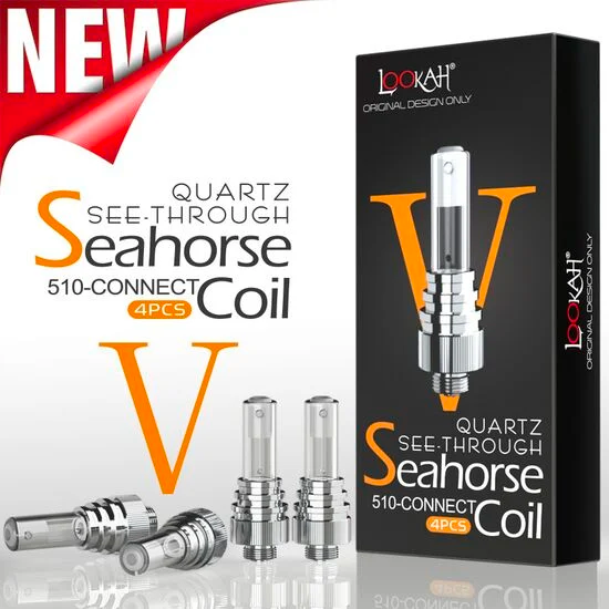 SMOKE FOLKS Coil Type: Lookah Seahorse Replacement Type IV Dab Tips Compatibility: Seahorse, Seahorse Pro, Seahorse Max, Seahorse 2.0,