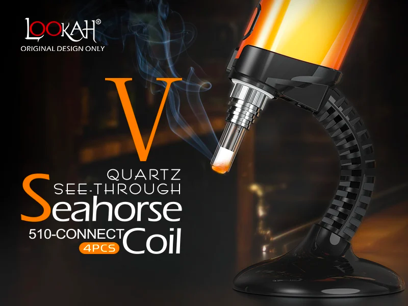 SMOKE FOLKS Coil Type: Lookah Seahorse Replacement Type IV Dab Tips Compatibility: Seahorse, Seahorse Pro, Seahorse Max, Seahorse 2.0,
