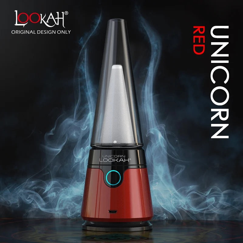 The Lookah Unicorn 2.0 Portable E-rig offers a revolutionary dabbing experience with its quartz coils, glass bubbler, and unique design. Smoke Folks&nbsp;