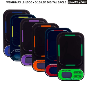 Weighmax L2-1000 X 0.1G LED Digital Scale main image with all color 